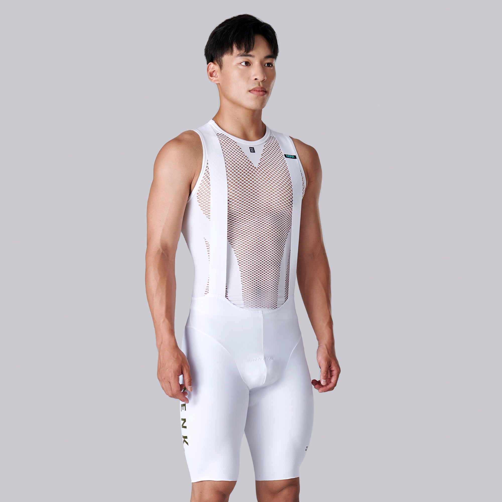 One-Piece Bib shorts Oscar II 67#white