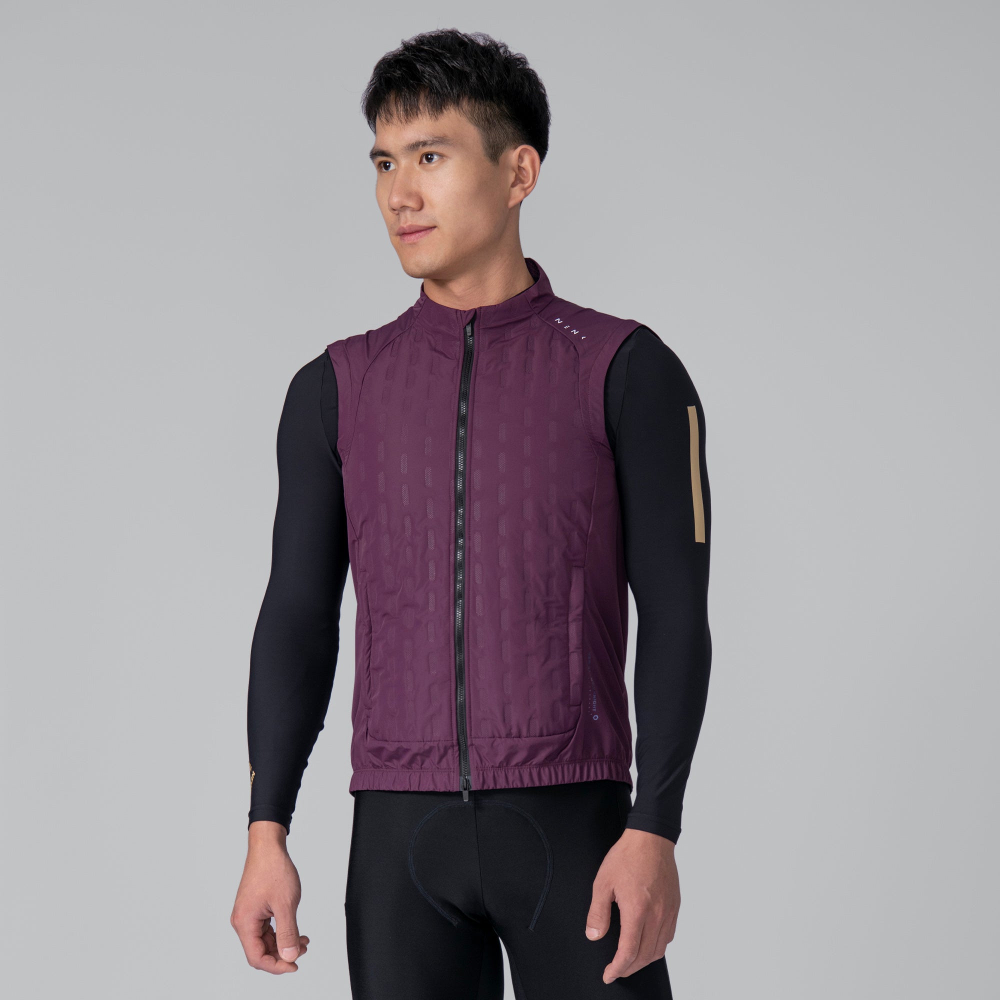 Winter Thermal Gilet Mario - purple