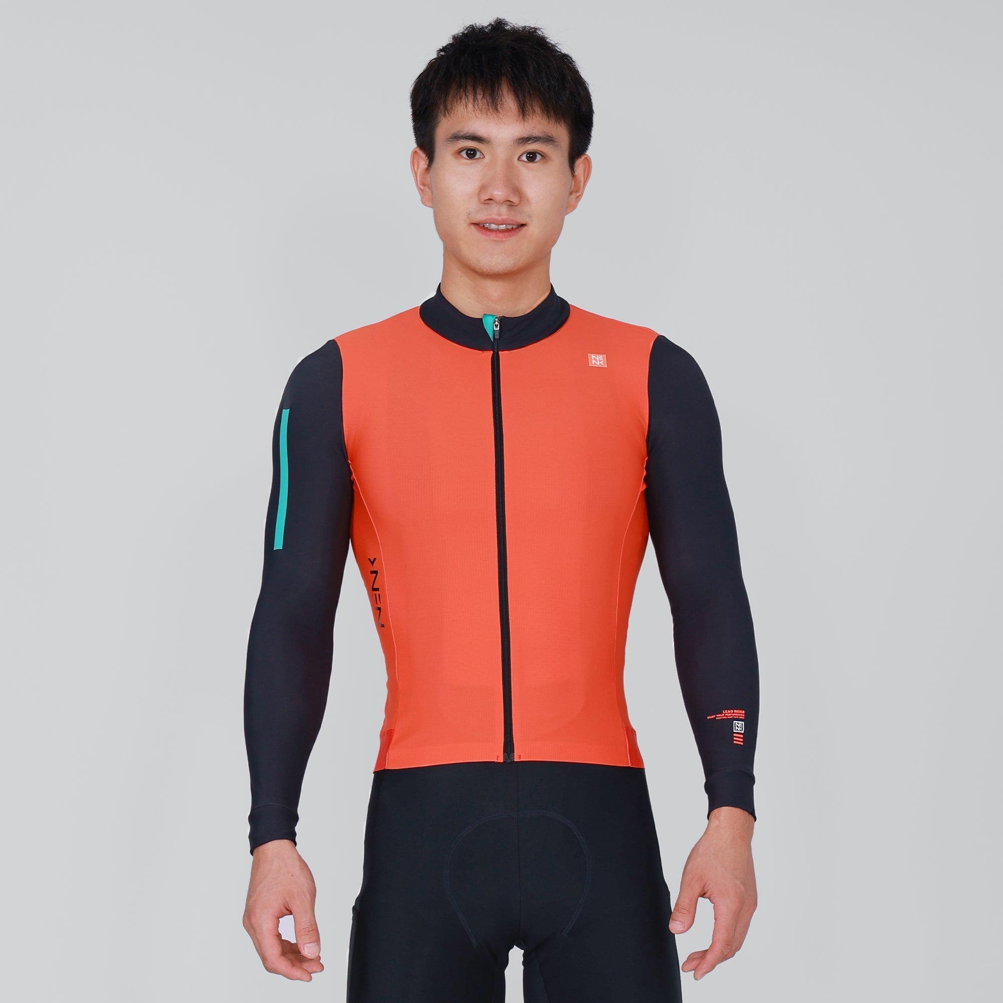 PRO Cycling Thermal LS Jersey Bruce - light-blue & blue