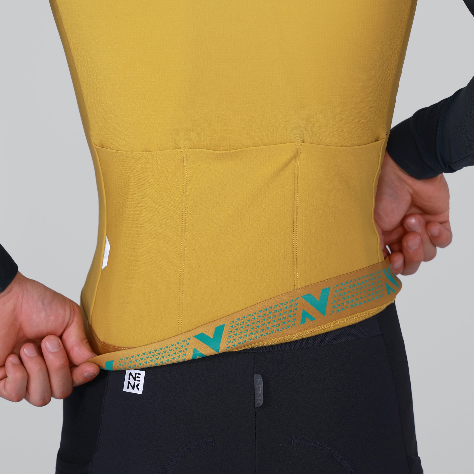 PRO Cycling Thermal LS Jersey Bruce - yellow & black