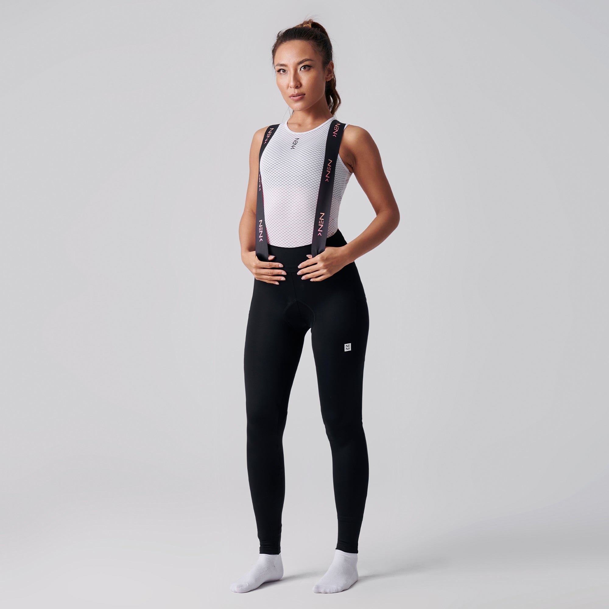 Women's Cargo Zippered Bib Tights